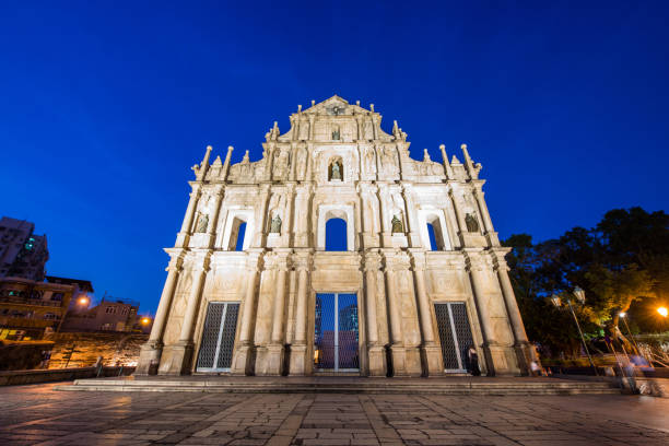 ruiny katedry św. - st pauls church zdjęcia i obrazy z banku zdjęć