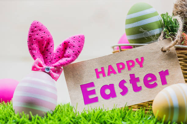 istock Happy Easter day, bunny and egg for celebrate in April. 938372038