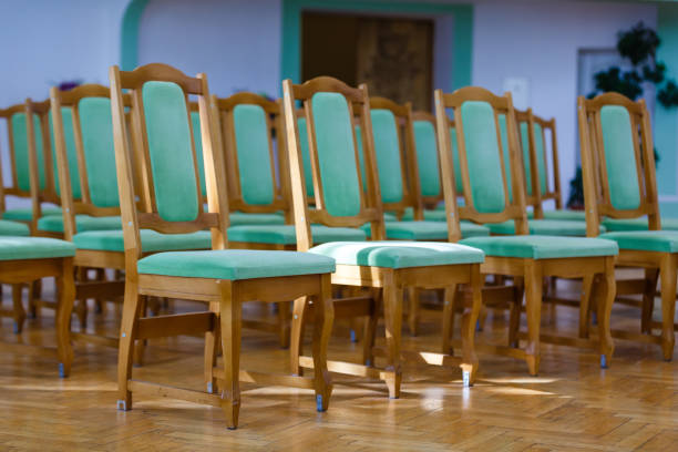 istock turquoise chairs at the ceremony 938372424