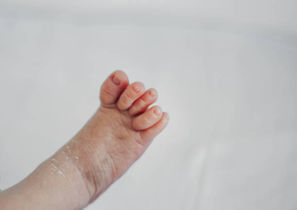 istock tiny baby foot with little toes 938382978