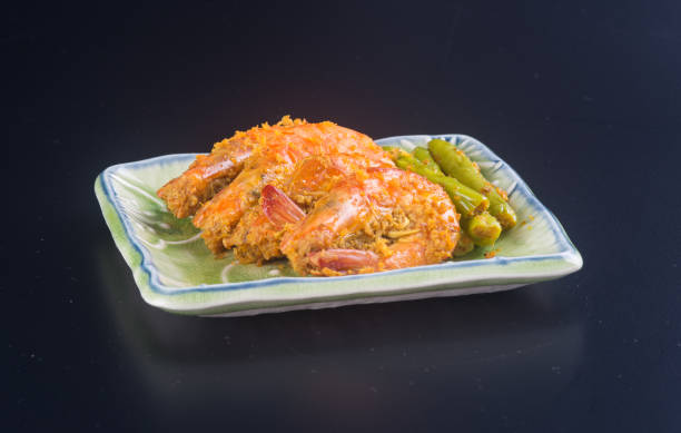 istock Curry Prawn on the background. Curry Prawn on the background. 938388636