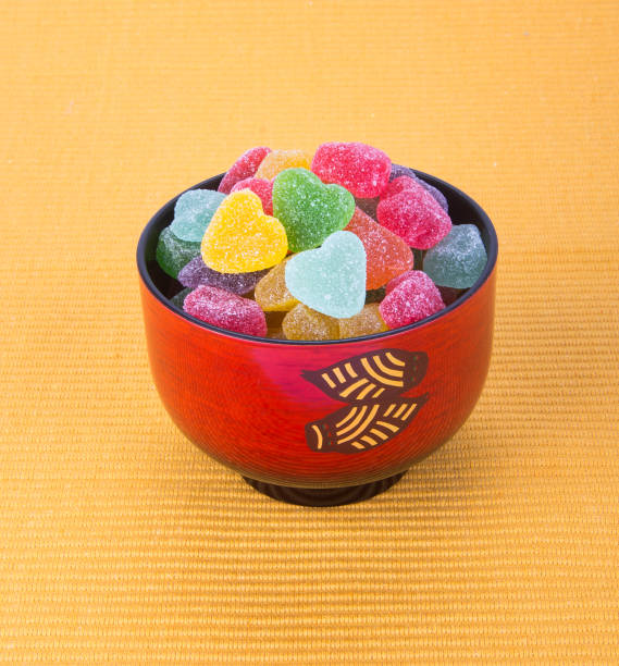 istock jelly candies on a background. 938388924