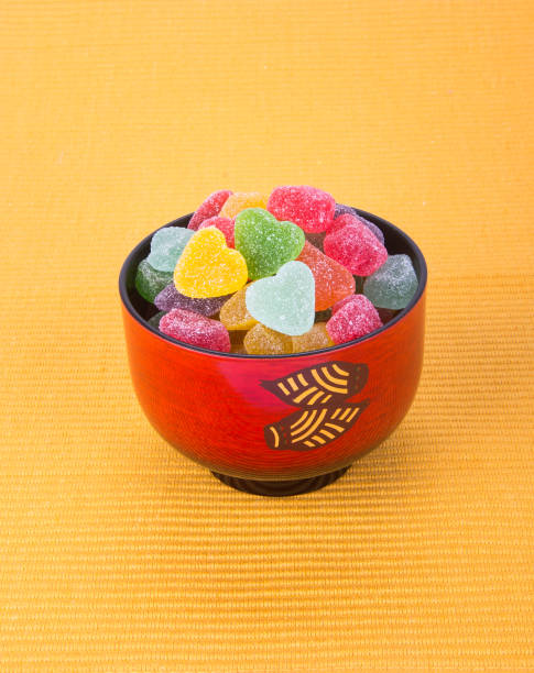 istock candies. jelly candies on a background. 938389256