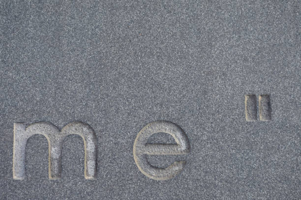 istock The alphabet are engraved on the concrete marble floor 938399946