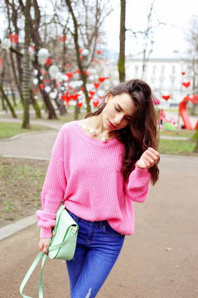 istock Spring outfit with cute girl 938410190