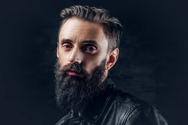 istock Bearded male with long hair. 938426928