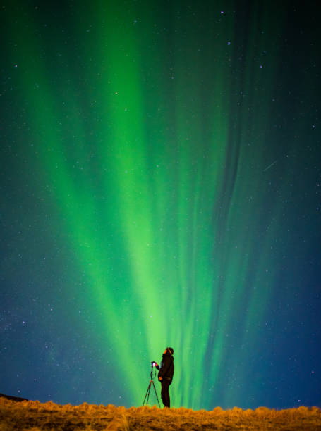istock Colorful Aurora Borealis, Iceland 938427560