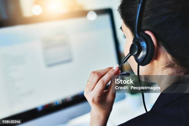 Managing The Days Inquiries Stock Photo - Download Image Now - Customer Service Representative, Call Center, Service