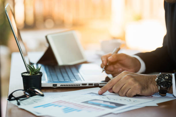 istock Businessman working on Desk office business 938431360