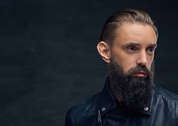 istock Close up portrait of bearded man. 938431408
