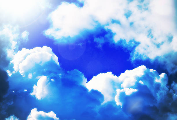 Dramatic clouds.