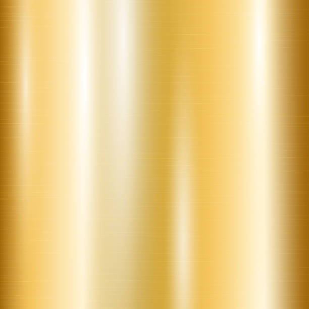 Gradient of yellow gold Colorful golden gradient for decoration of frames, labels. Gold vector background with bright highlights bronze plaque texture stock illustrations