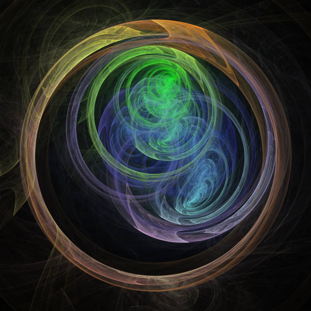 istock Original fractal design, abstract art 938450616