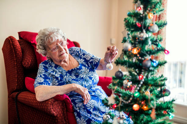 Time to Decorate Her Christmas Tree