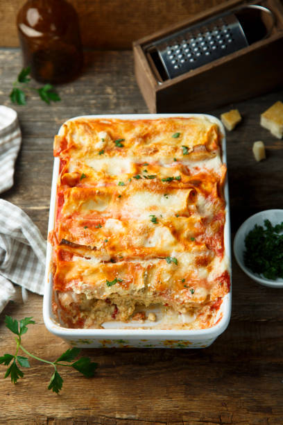 istock Homemade baked cannelloni 938468716