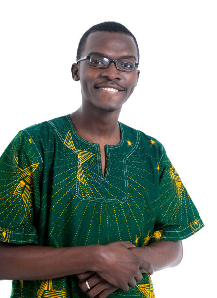 istock African man with Guinea traditional formalwear 938468720