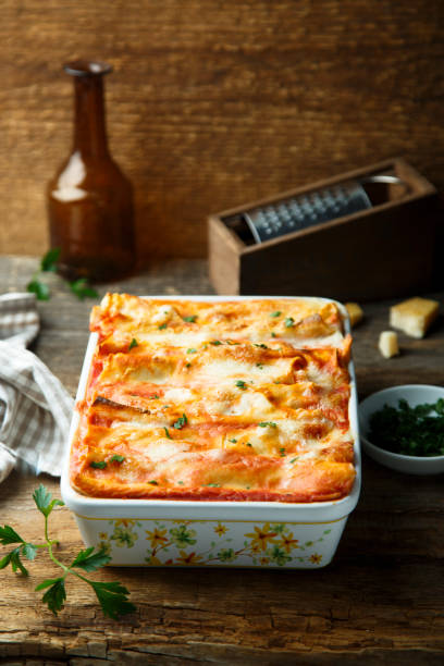 istock Homemade baked cannelloni 938468924