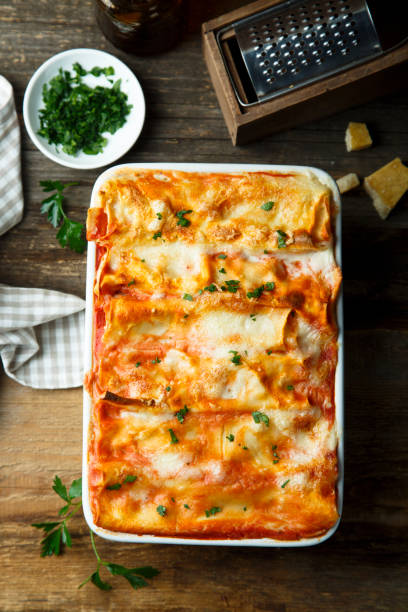 istock Homemade baked cannelloni 938468954
