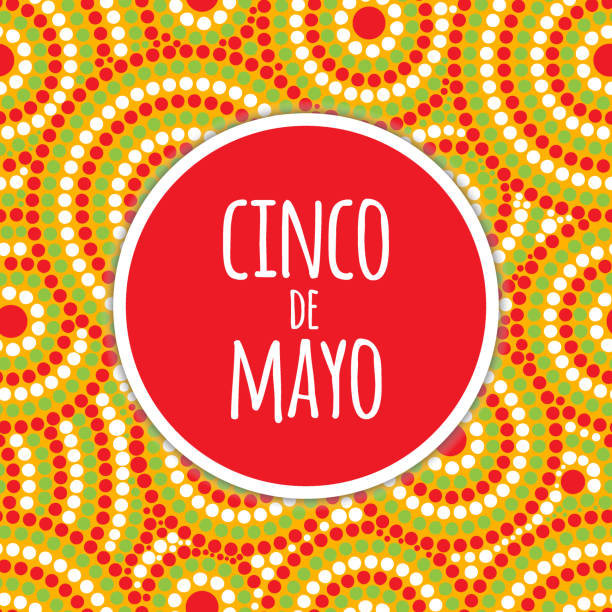 Cinco De Mayo Banner Vector. Festive Design For Fiesta Party Invitation Or Poster. Fireworks Bright Pattern Background Or Cards Templates.