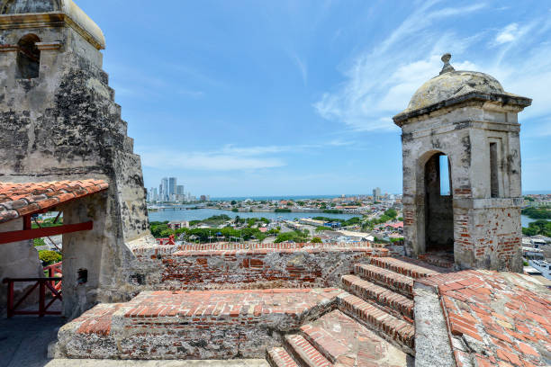 Famous Church From Cartagena, Colombia Named After Peter Claver Who Became The Patron Saint Of Slaves