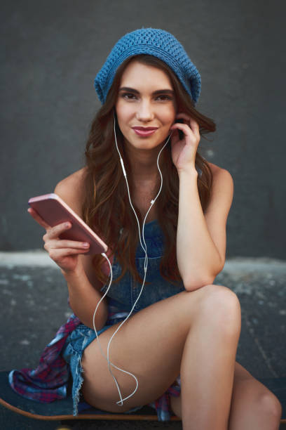 istock Music also plays a big part in her life 938485340
