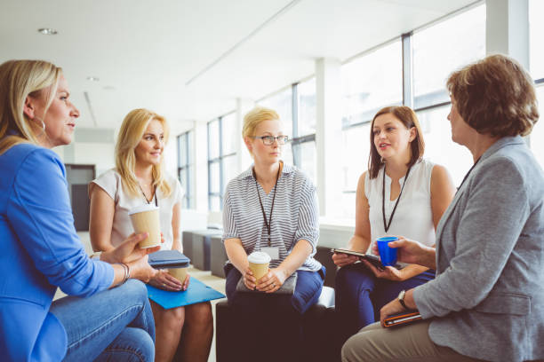 istock Group of women at the training 938491610
