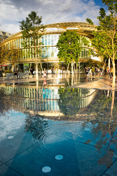 forum delle halles - théâtre du châtelet foto e immagini stock