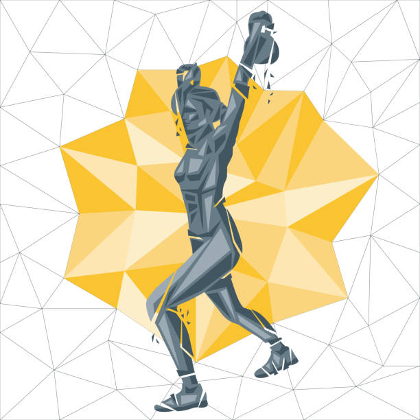 istock Vector silhouettes of woman doing fitness 938513368