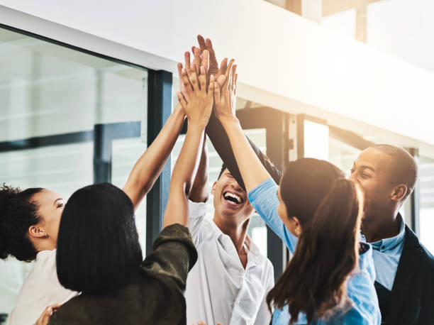 istock The business group that defines team solidarity 938516466