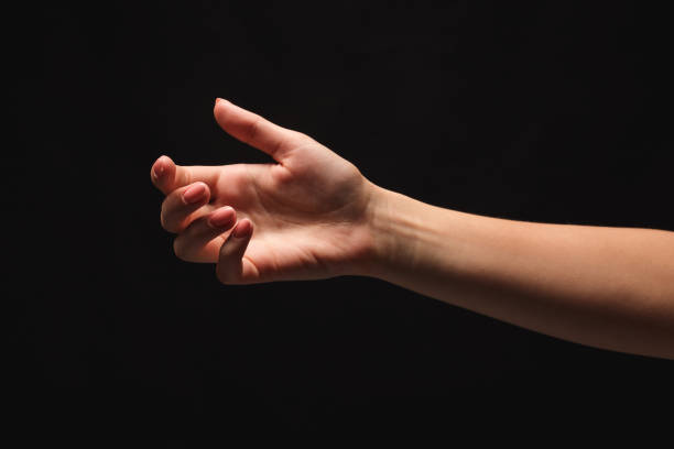istock Outstretched female hand offering or asking for help 938520622