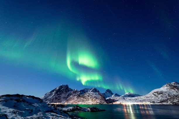 Northern Lights in Lofoten Islands, Norway