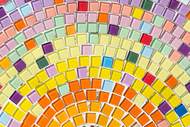 istock Beautiful texture of Colorful Mosaic 938536556