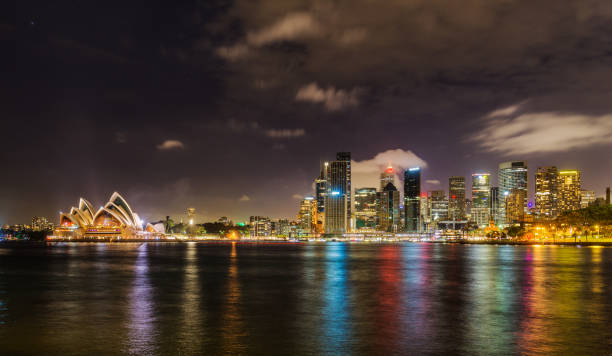 istock Sydney city skyline at night 938537086