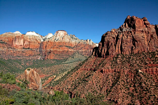 istock Landscape along Zion Southern Exit / Mt Carmel HWY, Utah, USA 938541682