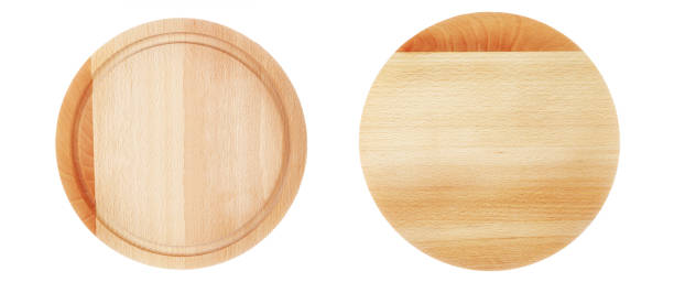 istock multifunctional circular wooden cutting board for cutting bread 938547258