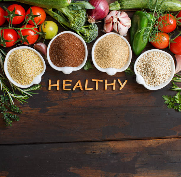 istock Gluten free grains and vegetables 938549176
