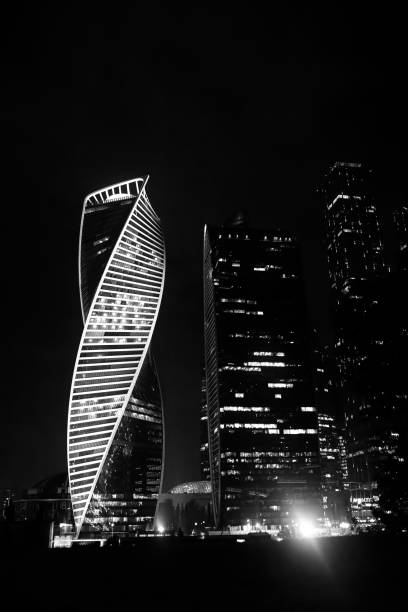istock Business center with high skyscrapers 938555526