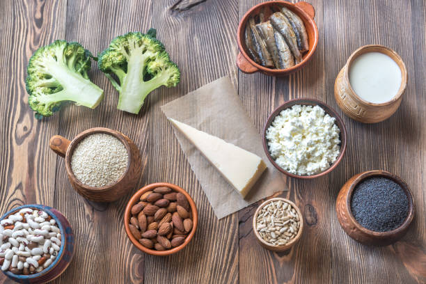 istock Food rich in calcium 938555878