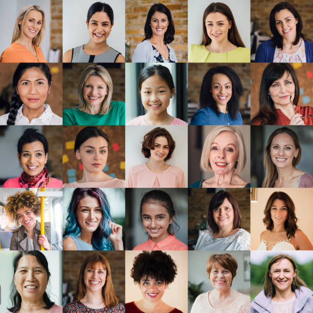 istock Females Headshot Collage 938558470