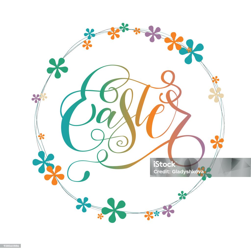 Easter Spring Vector Easter Spring Vector Illustration Stock Illustration - Download Image ...