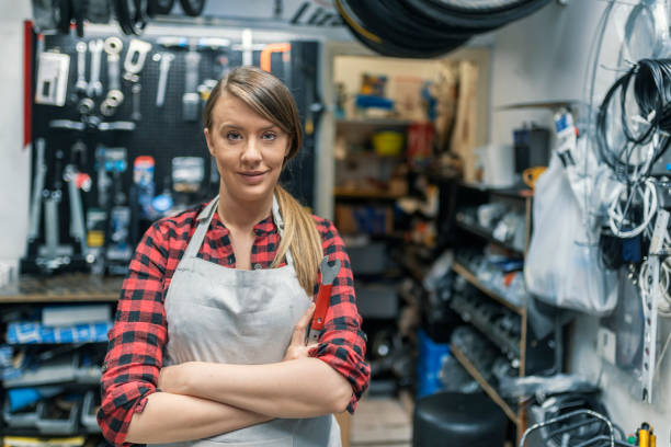 istock They call me the leader in bicycle repair 938583294