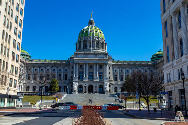 de harrisburg - pennsylvania harrisburg government state photos et images de collection