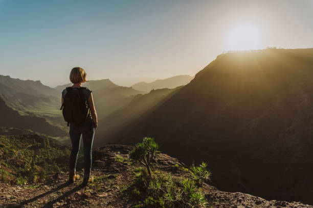 istock A woman on the hill 938593700
