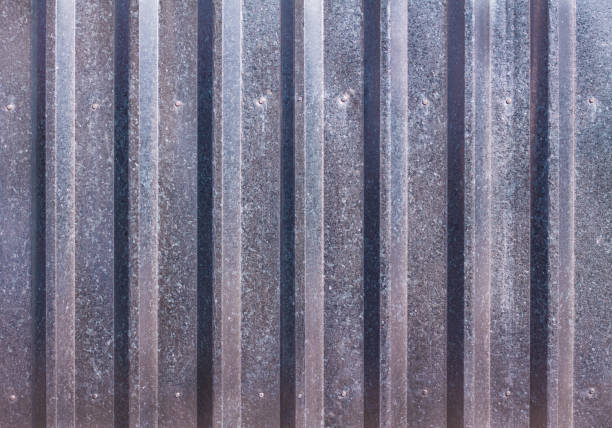 istock Abstract background of a profiled sheet fence 938622920