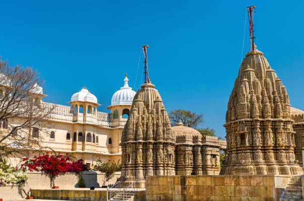 istock Sathis Deori Jain Temple at Chittor Fort. Rajasthan, India 938636032