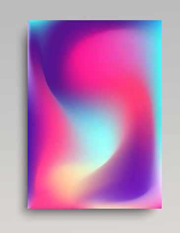 Gradient Backplate Folded Gradient Backdrop Stock Illustration - Download Image Now ...