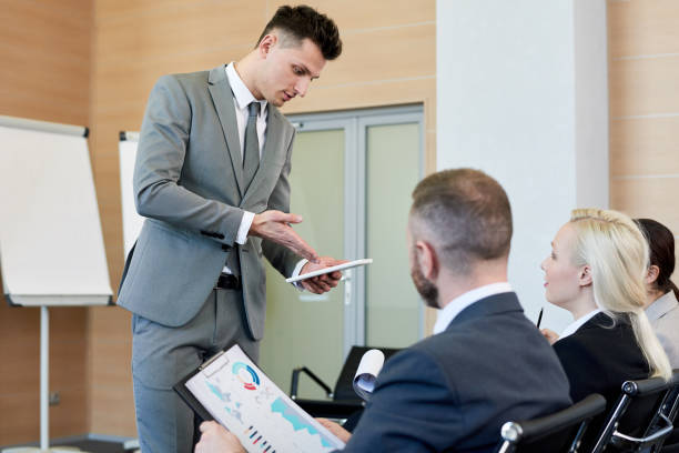 istock Group Meeting in Business Company 938656336