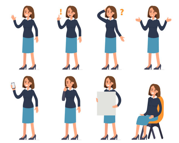 Woman Character Stock Illustration - Download Image Now - Women, One Woman Only, Characters - iStock Woman Character Stock Illustration - Download Image Now - Women, One Woman Only, Characters - iStock