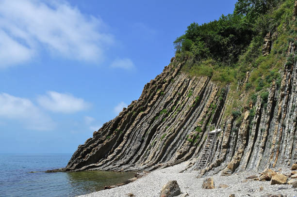 istock Sea beach at the cliff 938684030