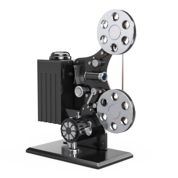 istock Retro Movie Film Cinema Projector. 3d Rendering 938686756